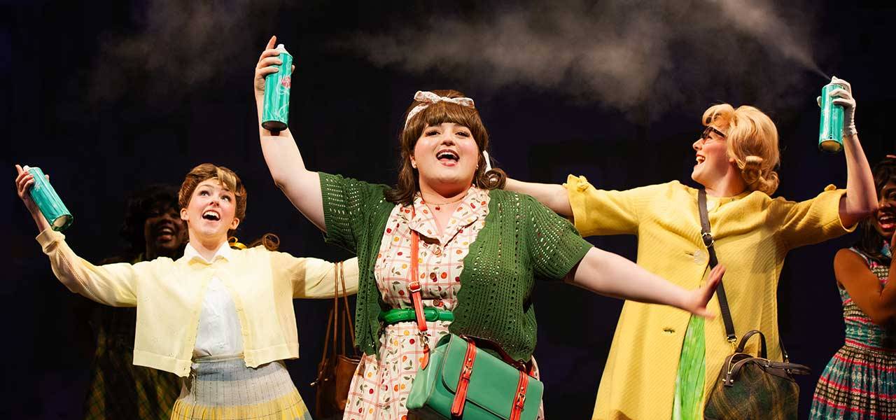 Hairspray Broadway musical artwork Hairspray