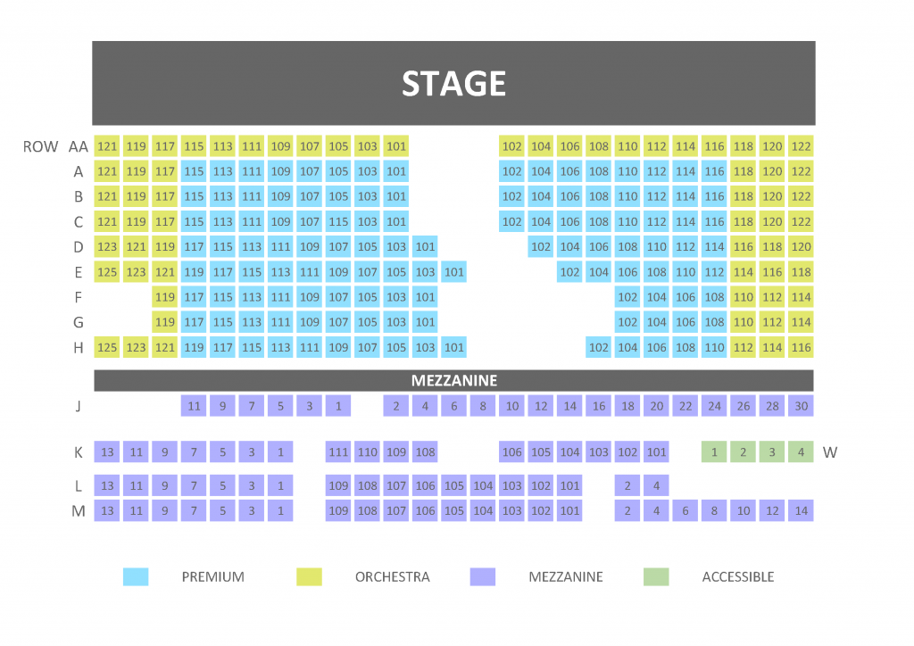 Seating Map (Original)