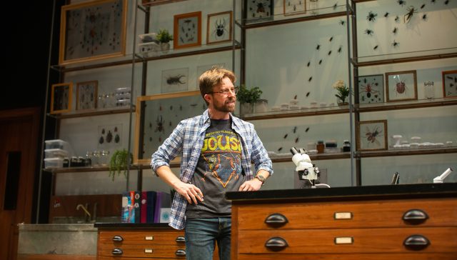 Jeff (Lucas Verbrugghe) works as an entomologist at the American Museum of Natural History.
