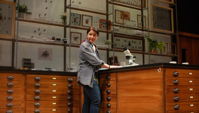 Betty (Lori Prince) works as an entomologist at the American Museum of Natural History.