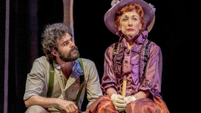 George (John Bambery*) shares a moment with the Old Lady (Maureen McVerry*).