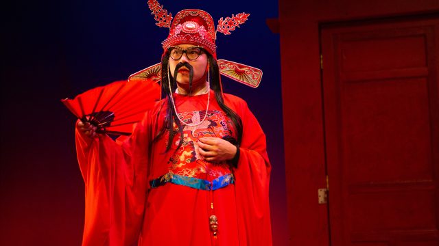 The "Model Ancestor" (Will Dao) appears in 'King of the Yees' at San Francisco Playhouse.