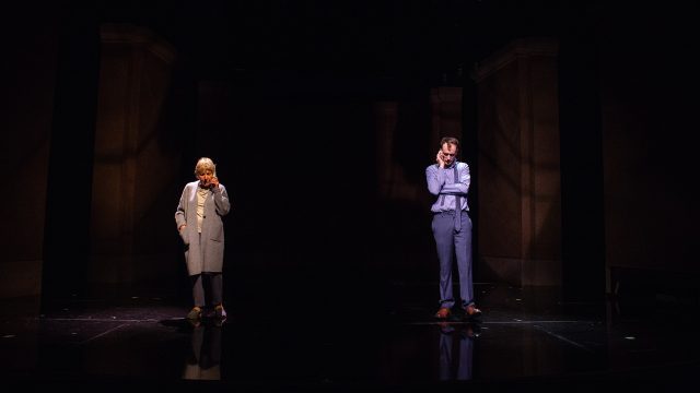 Jordan (Kyle Cameron*) calls his grandmother Helene (Joy Carlin*) for advice.