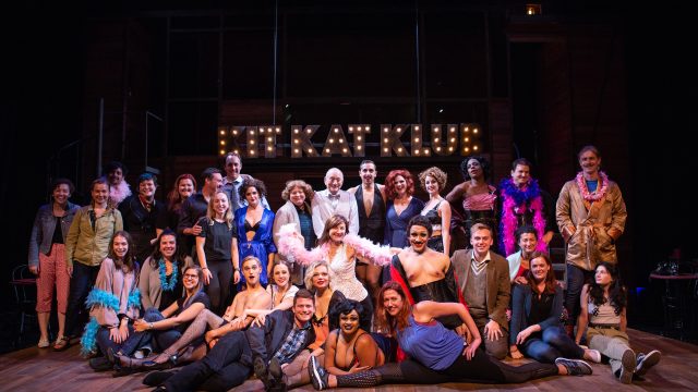 The cast and crew of 'Cabaret' at San Francisco Playhouse.