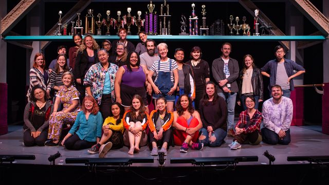 The cast and crew of 'Dance Nation' at San Francisco Playhouse.