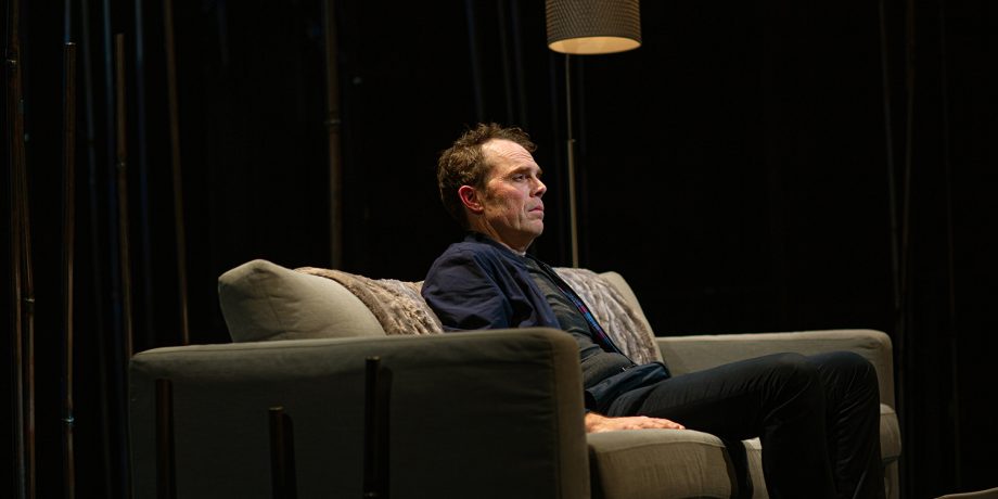 Letter Writer #1 (Mark Anderson Phillips) feels stuck in his current situation in 'Tiny Beautiful Things' at San Francisco Playhouse.