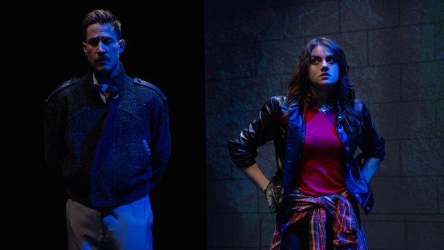 Hans (Patrick Andrew Jones*) and Anne (Ash Malloy*) share a moment.