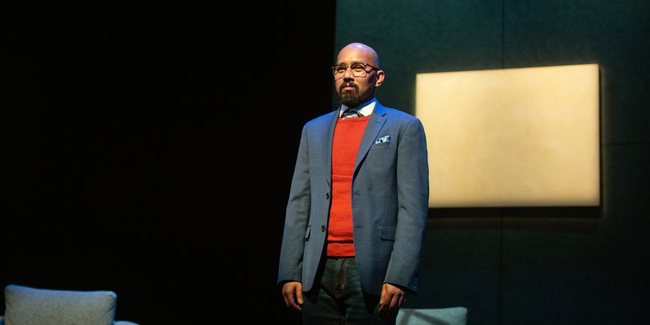 Jomar Tagatac* plays Marc in San Francisco Playhouse's production of 'Art' by Yasmina Reza.