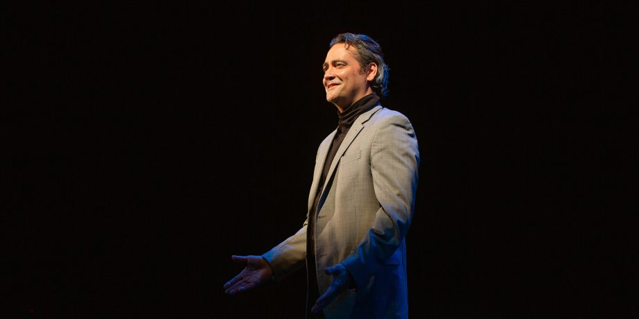 Johnny Moreno* plays Serge in San Francisco Playhouse's production of 'Art' by Yasmina Reza.