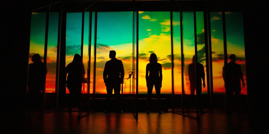 Katrina Lauren McGraw, Rodney Earl Jackson Jr., Cate Hayman, and John Paul Gonzalez in 'Songs for a New World' at San Francisco Playhouse.