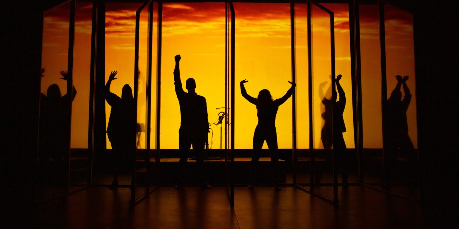 Katrina Lauren McGraw, Rodney Earl Jackson Jr., Cate Hayman, and John Paul Gonzalez in 'Songs for a New World' at San Francisco Playhouse.