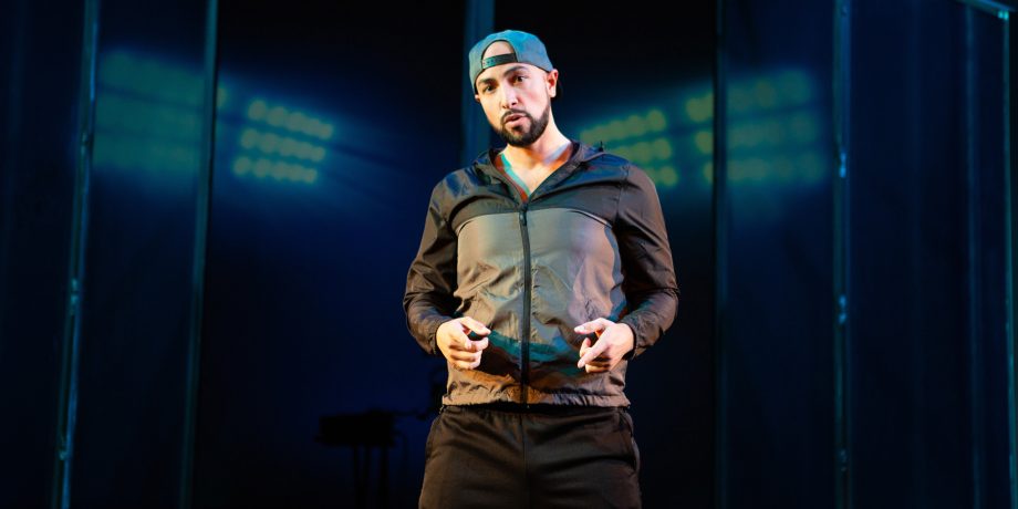 John Paul Gonzalez in 'Songs for a New World' at San Francisco Playhouse.