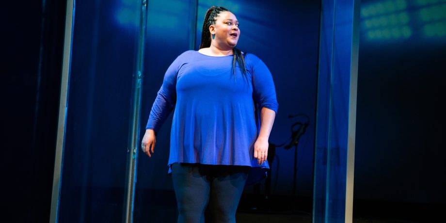 Katrina Lauren McGraw in 'Songs for a New World' at San Francisco Playhouse.