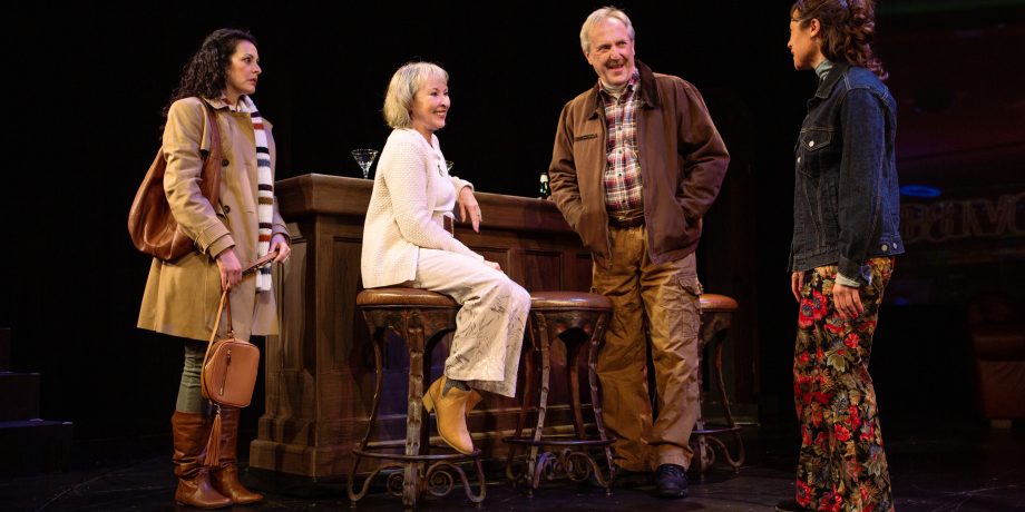 Ariel (Melissa Ortiz), Jackie (Lorri Holt), Len (Dan Hiatt), and Gabrielle (Blythe de Oliveira Foster) have a chance encounter in Lake Tahoe. Ariel (Melissa Ortiz), Jackie (Lorri Holt), Len (Dan Hiatt), and Gabrielle (Blythe de Oliveira Foster) have a chance encounter in Lake Tahoe.