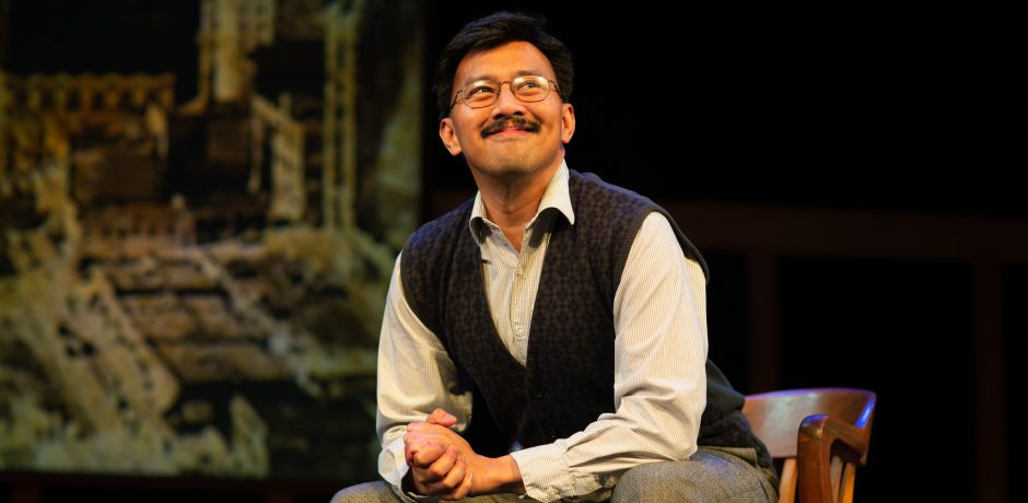 Jomar Tagatac as Gordon Hirabayashi in 'Hold These Truths' by Jeanne Sakata, directed by Jeffrey Lo. 'Hold These Truths' by Jeanne Sakata