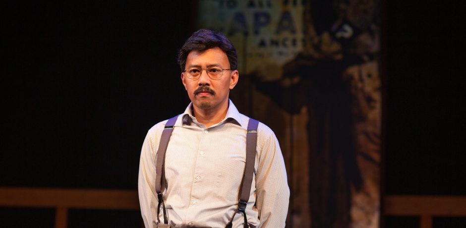 Jomar Tagatac as Gordon Hirabayashi in 'Hold These Truths' by Jeanne Sakata, directed by Jeffrey Lo. 'Hold These Truths' by Jeanne Sakata