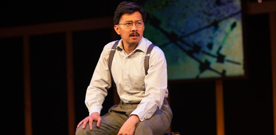 Jomar Tagatac as Gordon Hirabayashi in 'Hold These Truths' by Jeanne Sakata, directed by Jeffrey Lo. 'Hold These Truths' by Jeanne Sakata