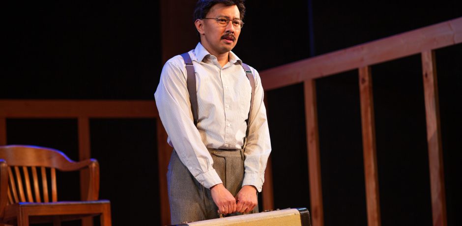 Jomar Tagatac as Gordon Hirabayashi in 'Hold These Truths' by Jeanne Sakata, directed by Jeffrey Lo. 'Hold These Truths' by Jeanne Sakata