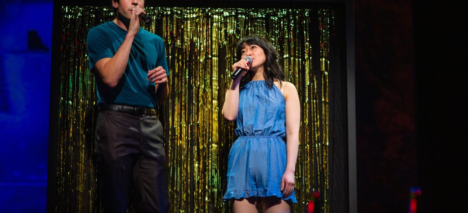 Robbie (Jeremy Kahn*) and Tina (Monica Ho*) reconnect in 'The Song of Summer' at San Francisco Playhouse. The Song of Summer at San Francisco Playhouse - Photo by Jessica Palopoli