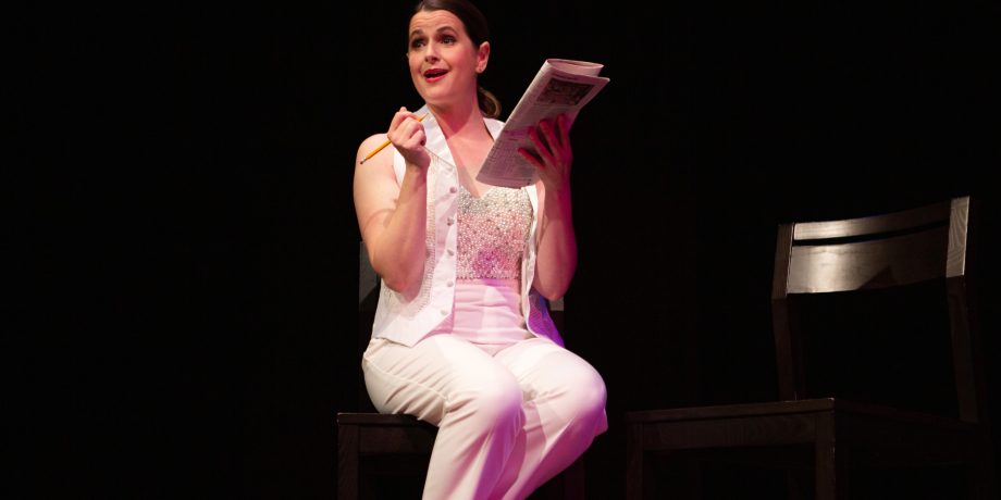 Melissa WolfKlain* in Starting Here, Starting Now at San Francisco Playhouse. Melissa WolfKlain* in Starting Here, Starting Now at San Francisco Playhouse.