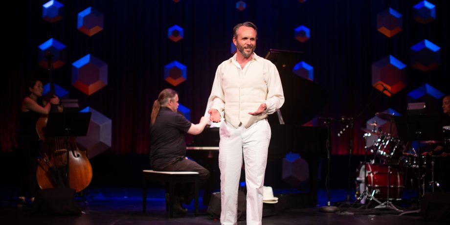 Keith Pinto* in Starting Here, Starting Now at San Francisco Playhouse. Keith Pinto* in Starting Here, Starting Now at San Francisco Playhouse.