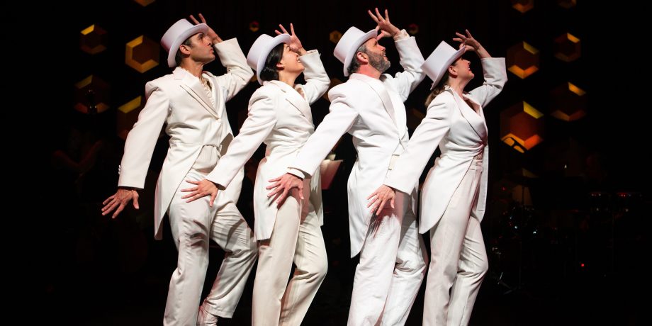 Wilson Jermaine Heredia*, Rinabeth Apostol*, Keith Pinto*, and Melissa WolfKlain* in Starting Here, Starting Now at San Francisco Playhouse. Wilson Jermaine Heredia*, Rinabeth Apostol*, Keith Pinto*, and Melissa WolfKlain* in Starting Here, Starting Now at San Francisco Playhouse.