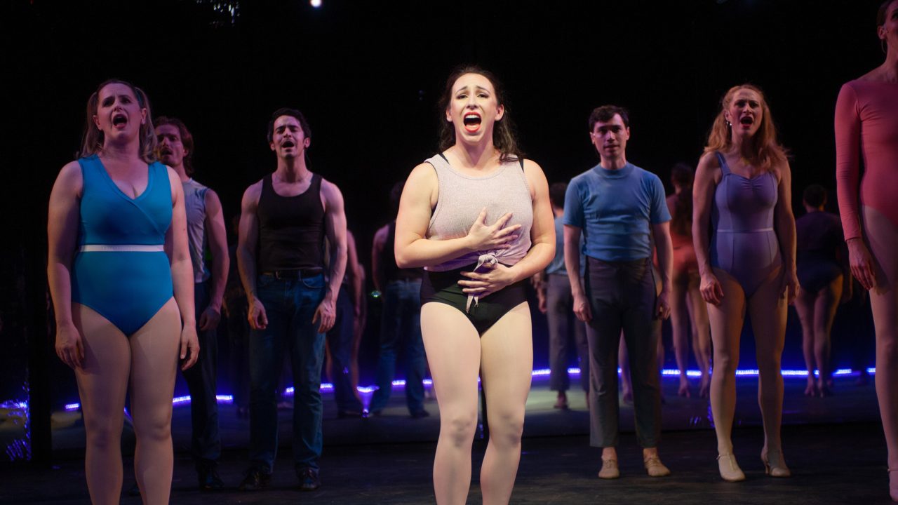 CBPR
With over 30 years of experience, Carla Befera Public Relations has managed public relations, marketing, media buying, and promotions for hundreds of regional theatre companies, national Broadway tours, dance, opera, symphony, and other arts organizations, in addition to various events and businesses.
Navigation
Home
About
Clients
Coverage
Press Materials
Contact
Contact
info@cb-pr.com
1404 Bryant Street
Palo Alto, CA 94301
© Carla Befera & Company 2017
Diana Morales (Samantha Rose Cárdenas) and dancers reflect on their lives as performers in San Francisco Playhouse's "A Chorus Line," performing June 22 - September 9.