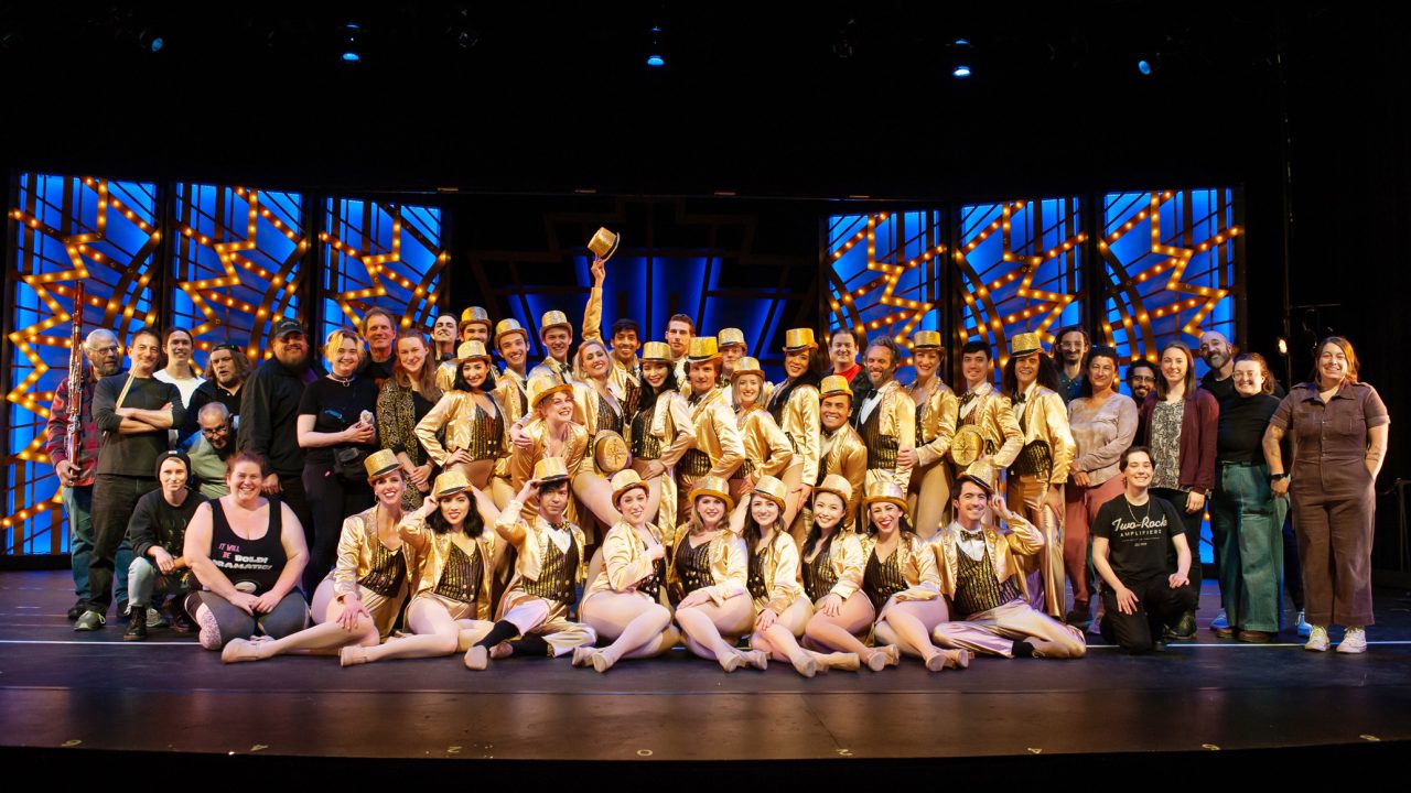 The cast and crew of San Francisco Playhouse's "A Chorus Line," performing June 22 - September 9.