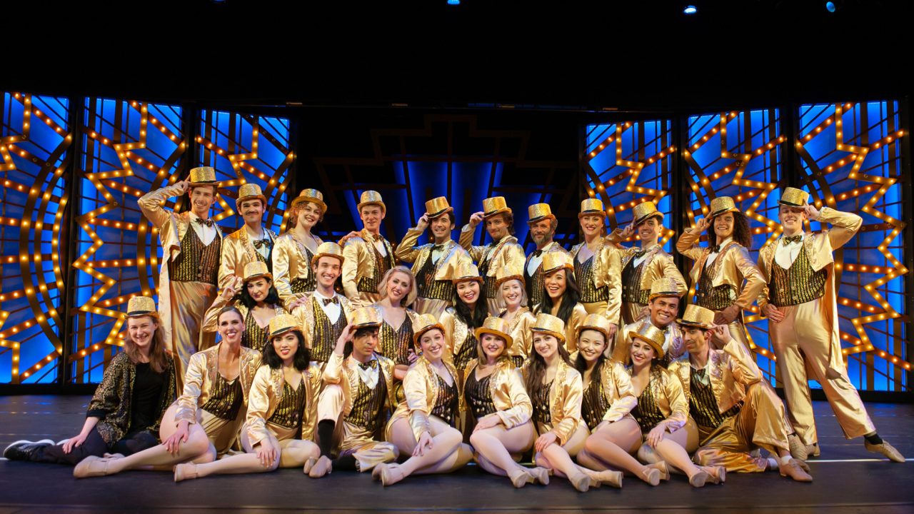 The cast of San Francisco Playhouse's "A Chorus Line," performing June 22 - September 9.