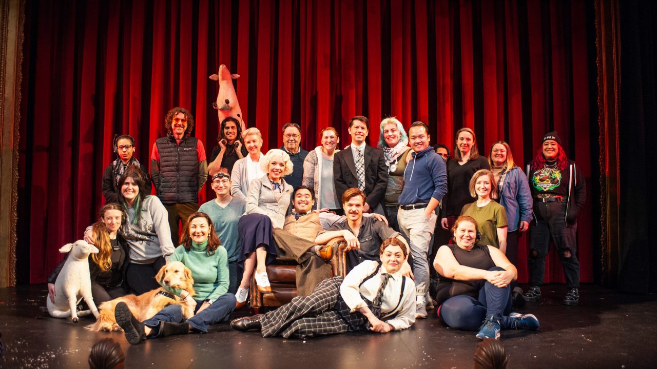 The cast and crew of "The 39 Steps," presented by San Francisco Playhouse March 7 - April 20. The cast and crew of "The 39 Steps," presented by San Francisco Playhouse March 7 - April 20.