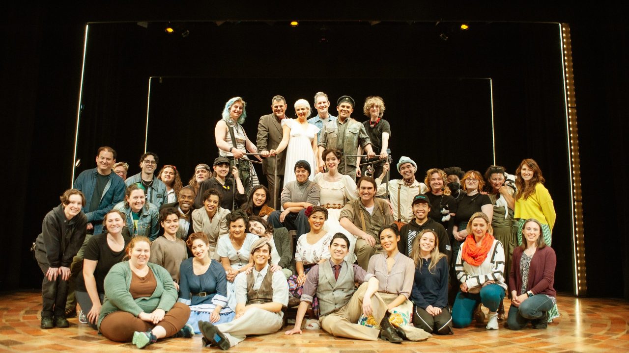 The cast and crew of San Francisco Playhouse's "Evita," performing June 27 - September 7, 2024. The cast and crew of San Francisco Playhouse's "Evita," performing June 27 - September 7, 2024.
