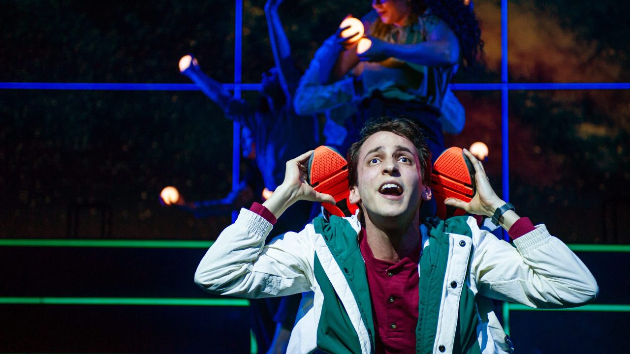 Christopher (Brendan Looney) embarks on an adventure to solve a mystery in San Francisco Playhouse's "The Curious Incident of the Dog in the Night-Time," performing May 1 - June 21. Christopher (Brendan Looney) embarks on an adventure to solve a mystery in San Francisco Playhouse's "The Curious Incident of the Dog in the Night-Time," performing May 1 - June 21.