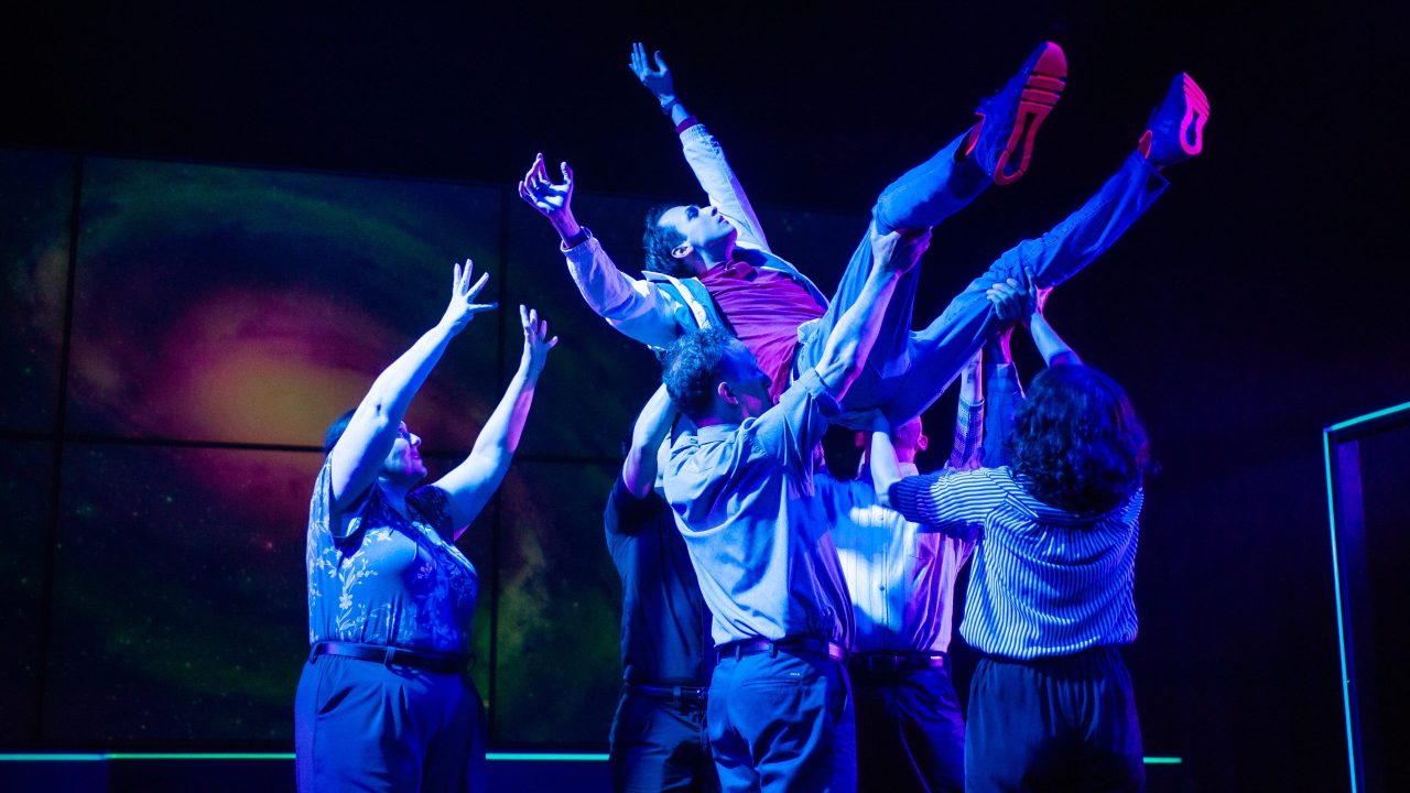 Christopher (Brendan Looney) embarks on a journey to solve a mystery in San Francisco Playhouse's "The Curious Incident of the Dog in the Night-Time," performing May 1 - June 21. Christopher (Brendan Looney) embarks on a journey to solve a mystery in San Francisco Playhouse's "The Curious Incident of the Dog in the Night-Time," performing May 1 - June 21.