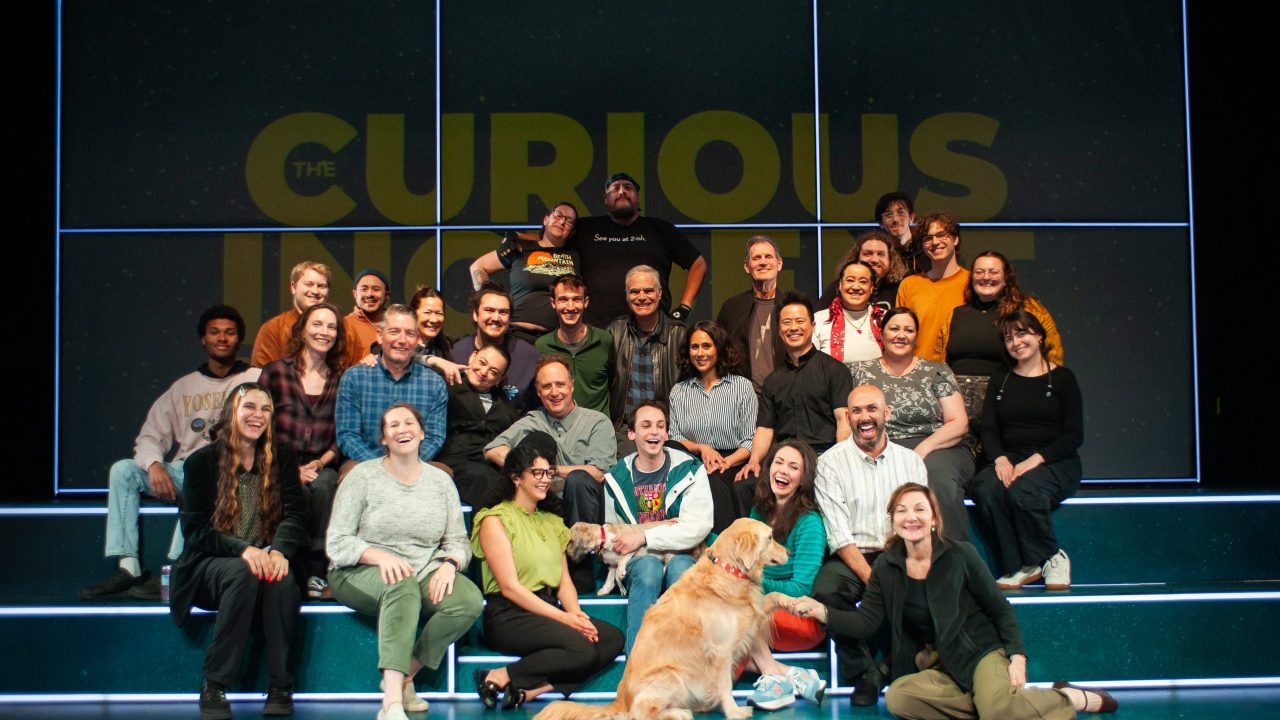 The cast and crew of San Francisco Playhouse's "The Curious Incident of the Dog in the Night-Time," performing May 1 - June 21. The cast and crew of San Francisco Playhouse's "The Curious Incident of the Dog in the Night-Time," performing May 1 - June 21.