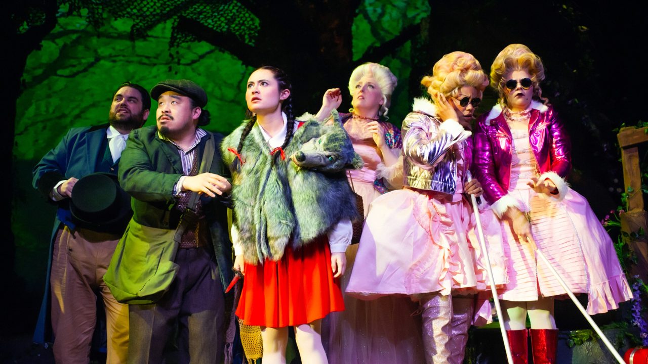 The cast of San Francisco Playhouse's "Into the Woods," performing November 20, 2025 - January 17, 2026. The cast of San Francisco Playhouse's "Into the Woods," performing November 20, 2025 - January 17, 2026.