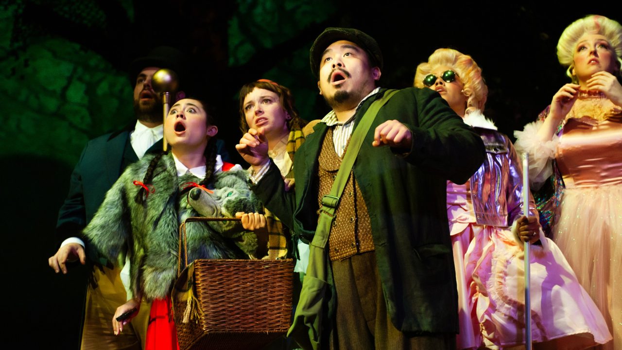 The cast of San Francisco Playhouse's "Into the Woods," performing November 20, 2025 - January 17, 2026. The cast of San Francisco Playhouse's "Into the Woods," performing November 20, 2025 - January 17, 2026.