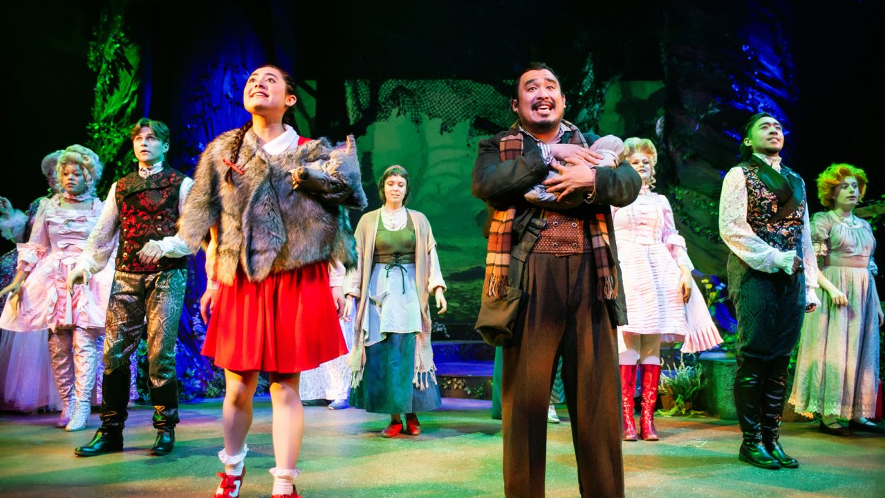 The cast of San Francisco Playhouse's "Into the Woods," performing November 20, 2025 - January 17, 2026. The cast of San Francisco Playhouse's "Into the Woods," performing November 20, 2025 - January 17, 2026.