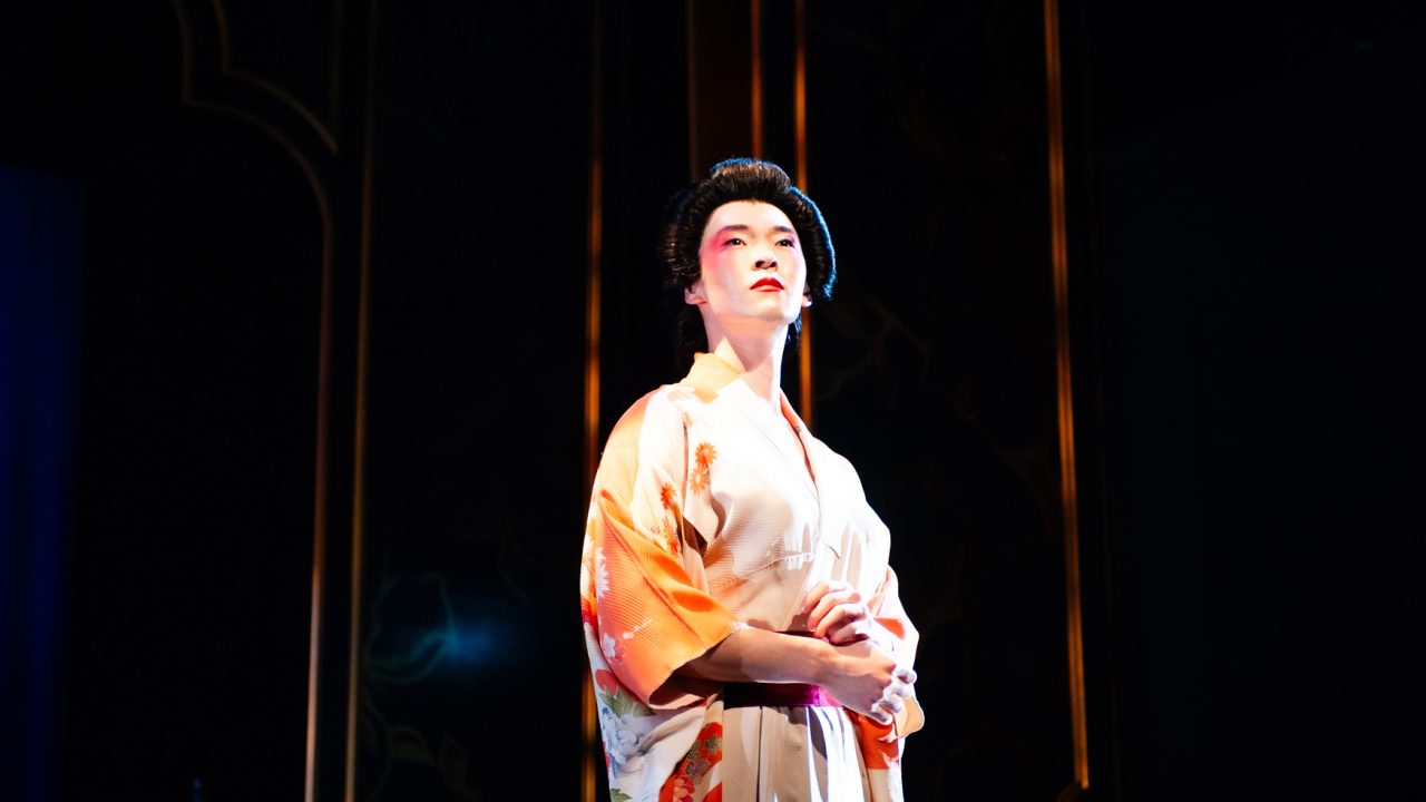 Edric Young as Song Liling in San Francisco Playhouse's "M. Butterfly," performing February 5 - March 14, 2026. Edric Young as Song Liling in San Francisco Playhouse's "M. Butterfly," performing February 5 - March 14, 2026.