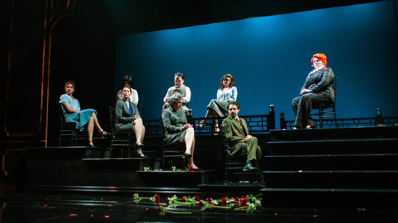 The cast of San Francisco Playhouse's "M. Butterfly," performing February 5 - March 14, 2026. The cast of San Francisco Playhouse's "M. Butterfly," performing February 5 - March 14, 2026.