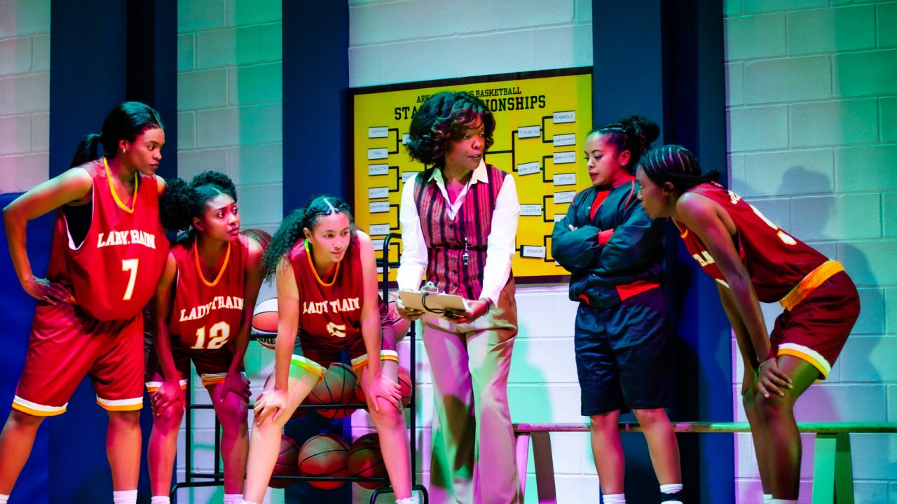 The cast of San Francisco Playhouse's "Flex," performing March 26 - May 2, 2026. The cast of San Francisco Playhouse's "Flex," performing March 26 - May 2, 2026.