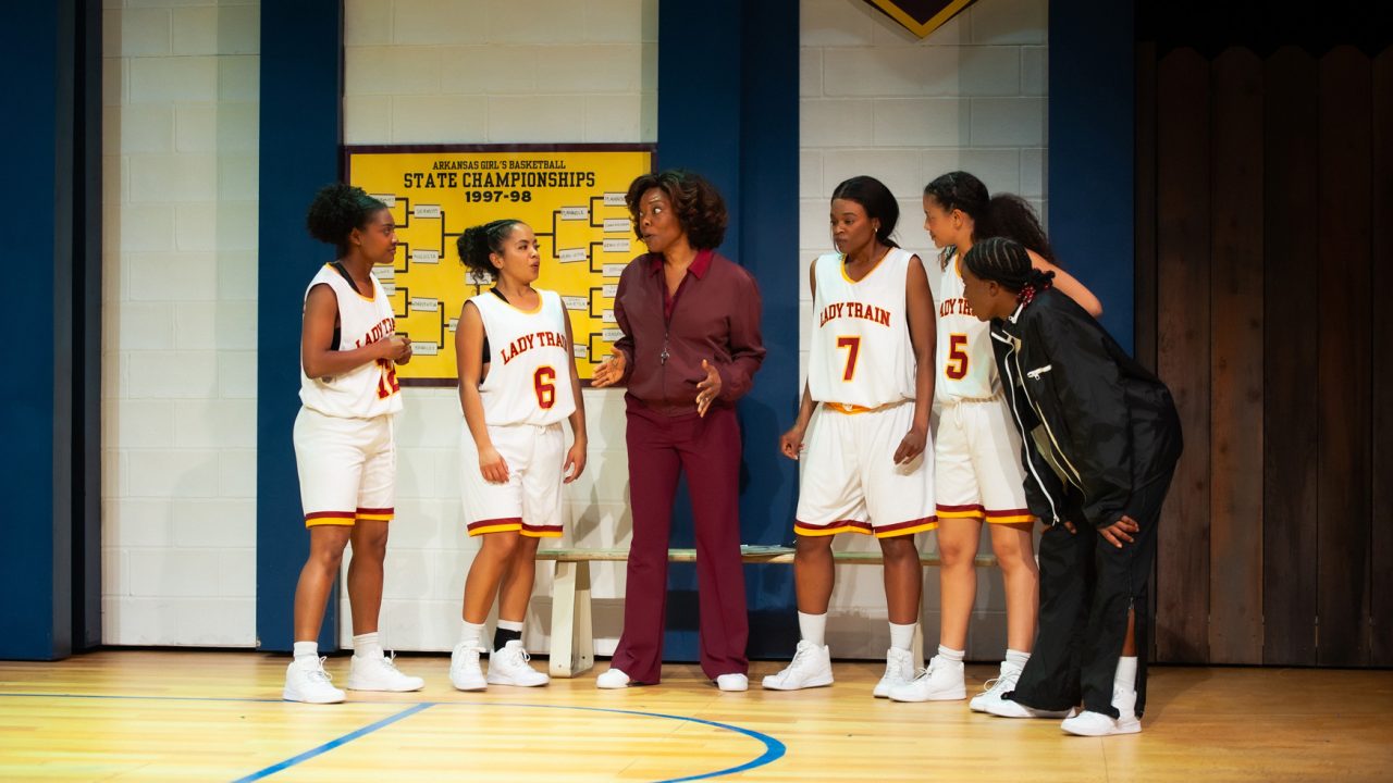 The cast of San Francisco Playhouse's "Flex," performing March 26 - May 2, 2026. The cast of San Francisco Playhouse's "Flex," performing March 26 - May 2, 2026.