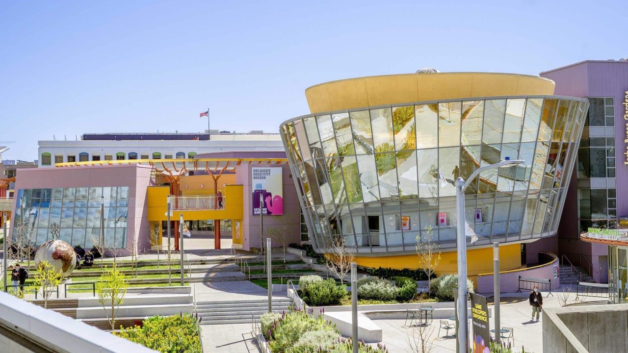 Exterior of the Creativity Theater