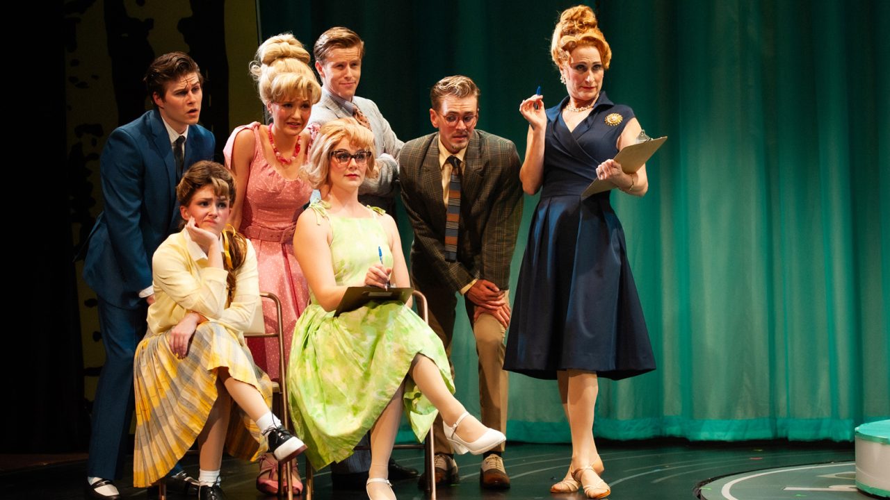 The cast of San Francisco Playhouse's "Hairspray," performing July 10 - September 12. The cast of San Francisco Playhouse's "Hairspray," performing July 10 - September 12.