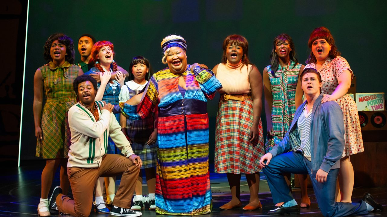 The cast of San Francisco Playhouse's "Hairspray," performing July 10 - September 12. The cast of San Francisco Playhouse's "Hairspray," performing July 10 - September 12.